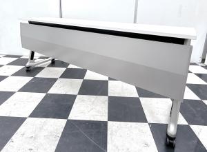 【会議室の増設に！】イトーキコンシアシリーズ　スタックテーブル　幅1800㎜　■色：ホワイト　幕板付き
