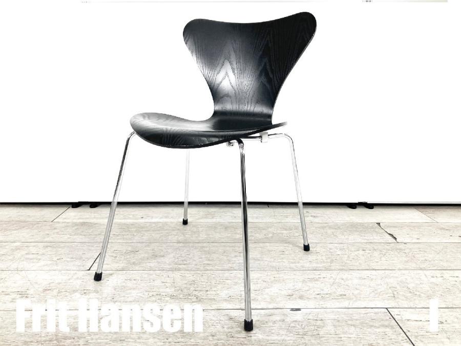 I)Fritz Hansen/フリッツハンセン　セブンチェア　ラッカーブラック　北欧　ヤコブセン
                        セブンチェア
                                    中古
            