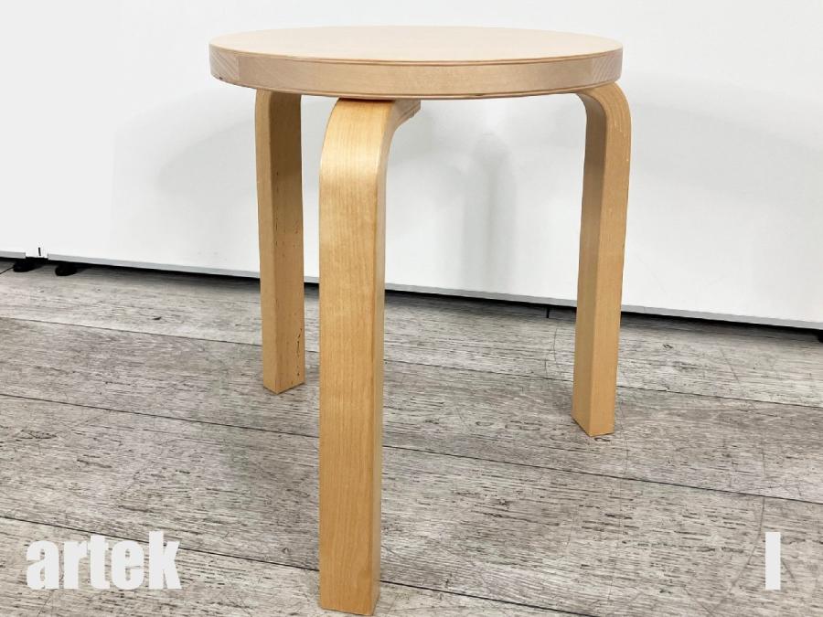 I)artek/アルテック　スツール60　アルヴァ・アールト　北欧　フィンランド　3本足　バーチ
                        その他シリーズ
                                    中古
            