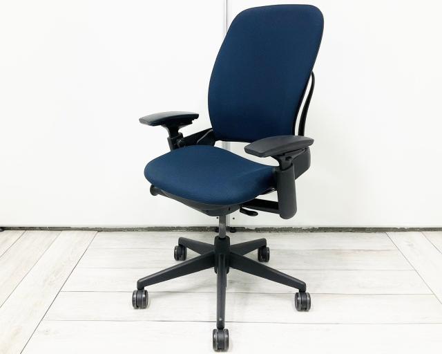 【中古】リープV2 Steelcase/スチールケース 肘付ハイバックチェア 461518