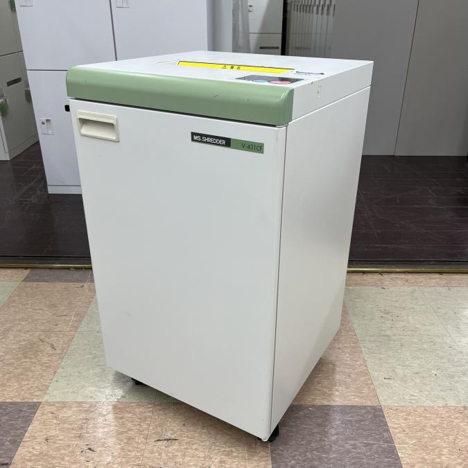 【限定１台】明光商会　V-431CF　シュレッダー　MS SHREDDER　裁断機　中古　書類　個人情報　OA機器　拠点開設　福岡　九州
                        Vシリーズ
                                    中古
            