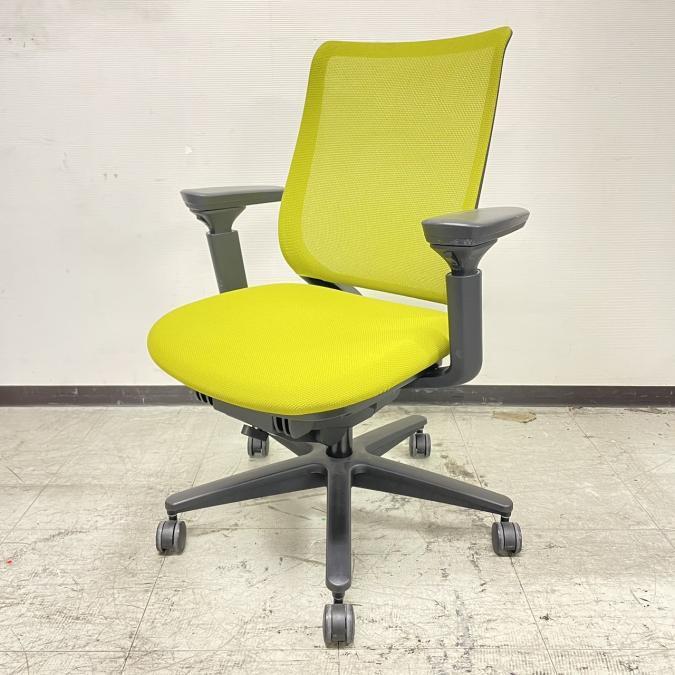 【11脚入荷】【在庫入替】美しいデザインと最高の座り心地！上質なオフィスワークを！！コクヨ　ミトラ　メッシュ　ブラックフレーム　グリーン　ロット商品　お値打ち価格　オフィス　リモートワーク　在宅
                        ミトラシリーズ
                                    中古
            