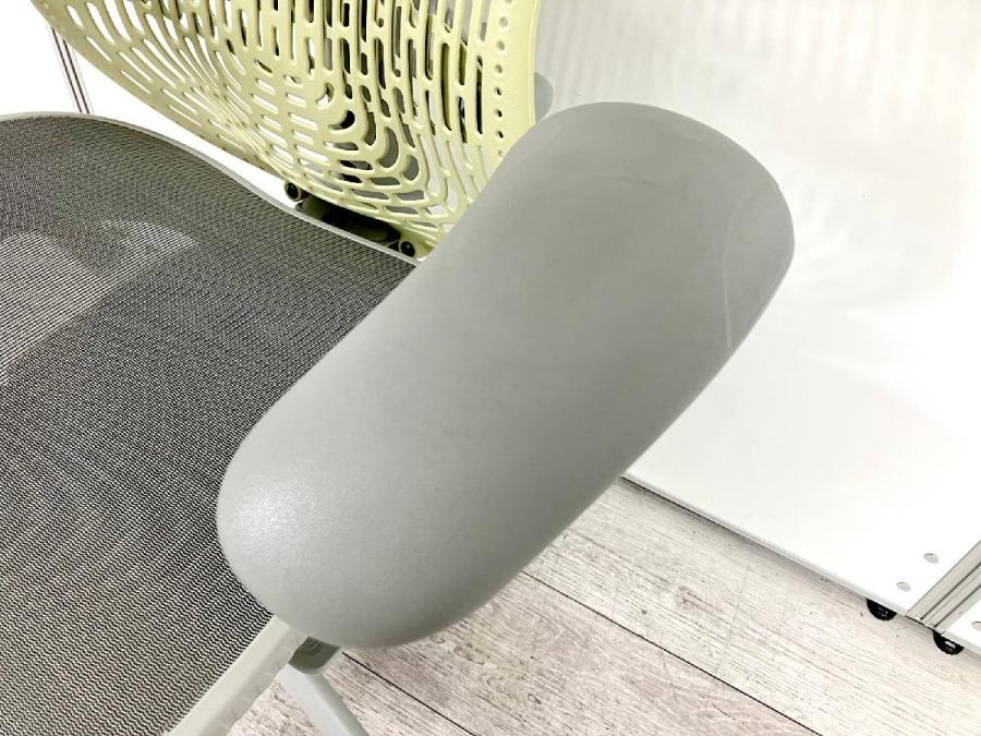 ハーマンミラー　ミラチェア 中古】ミラアーム Herman Miller/ハーマンミラー 肘付ハイバック