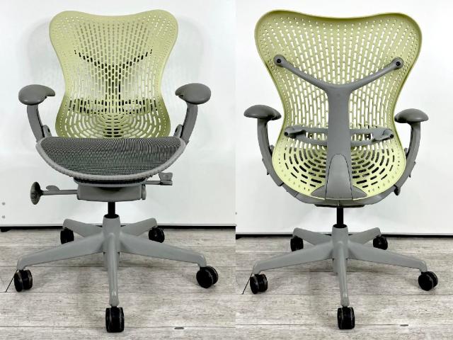 【中古】ミラアーム Herman Miller/ハーマンミラー 肘付ハイバックチェア 463426