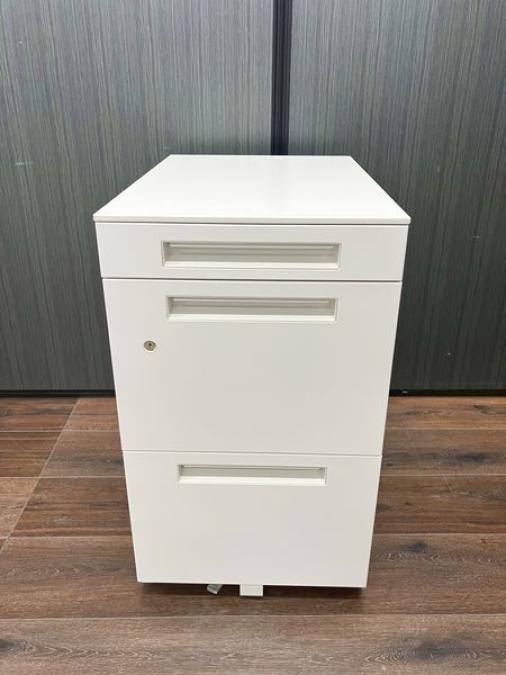 【中古】DuENA イナバ/INABA ワゴン3段 463434 - 中古オフィス家具ならオフィスバスターズ