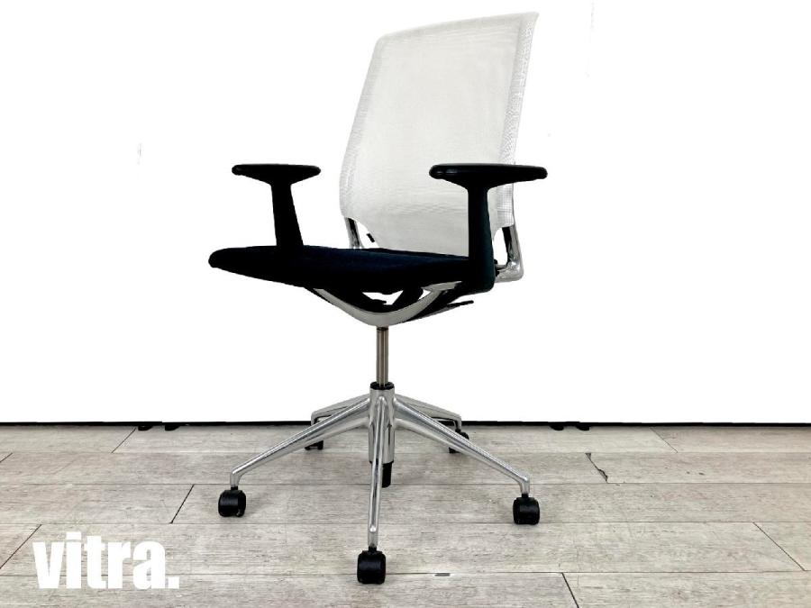 2025人気特価 中古】 vitra/ヴィトラ 肘付ハイバックチェア 463653 - 中古 デスクチェア