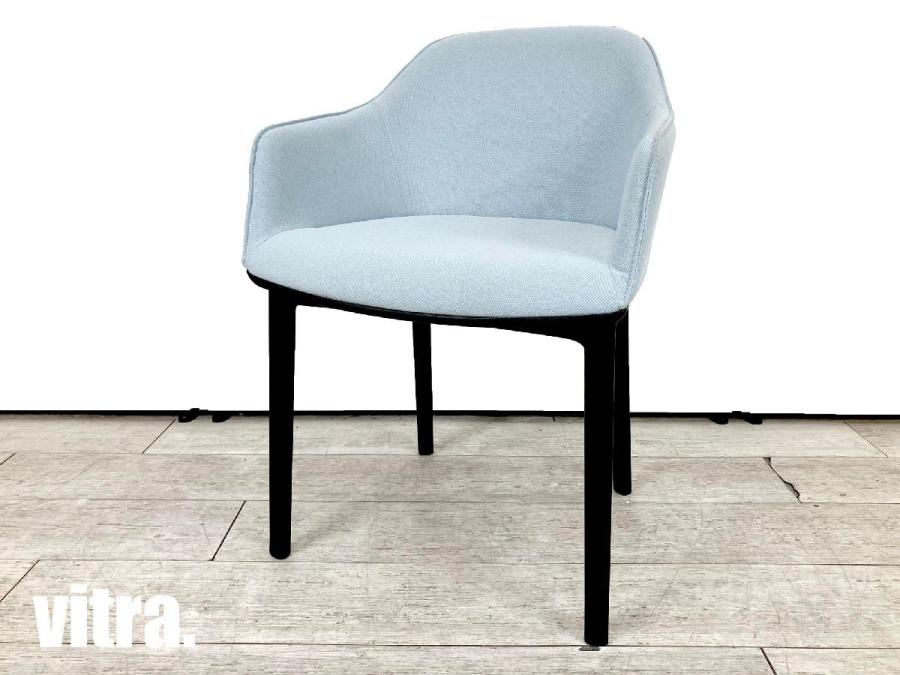 vitra/ヴィトラ　SOFTSHELL CHAIR/ソフトシェル 4レッグチェア　ロナン＆エルワン・ブルレック　ライトブルー系　hhstyle
                        ソフトシェル チェア　Softshell
                                    中古
            