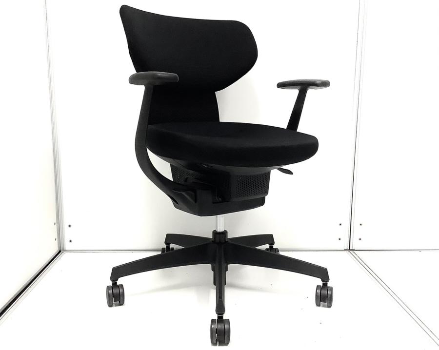 【中古 S(美品)】ing(イング) CRS-G3200E6 中古】イング CRS-G3200E6 コクヨ/KOKUYO 肘付ローバックチェア