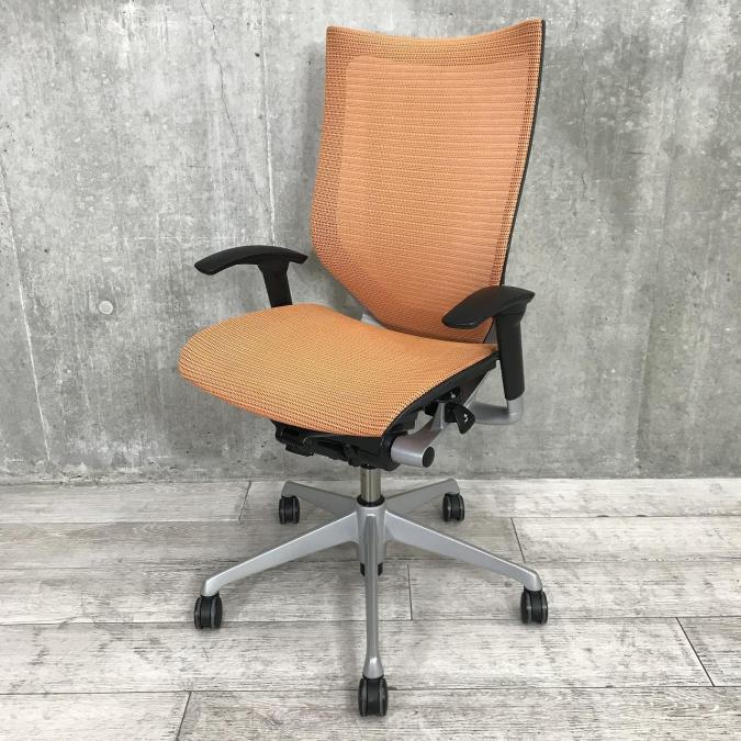【訳あり】オカムラ（okamura）バロンチェア ハイバック メッシュ 訳あり】オカムラ（okamura）バロンチェア ハイバック メッシュ