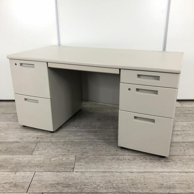 【中古】旧BSシリーズ SDT-BSN147F1 コクヨ/KOKUYO 両袖机 464972 - 中古オフィス家具ならオフィスバスターズ