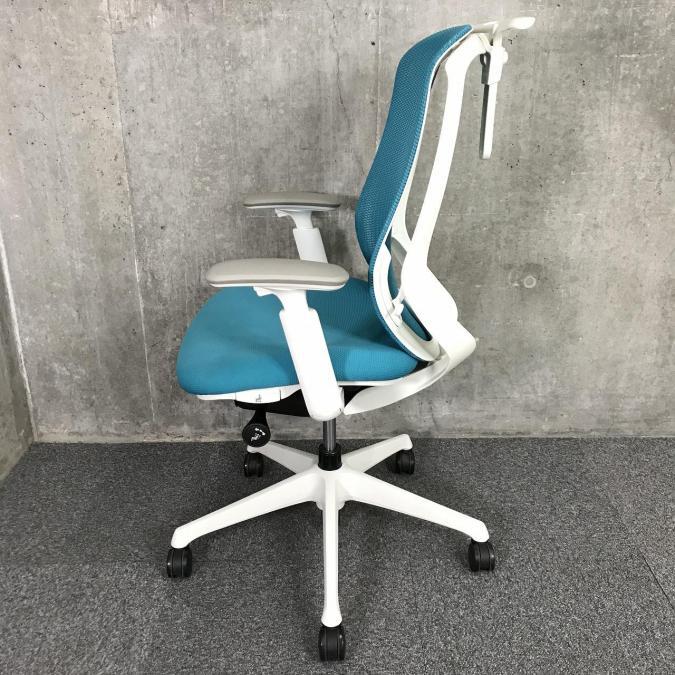 【中古】シルフィーメッシュ C635XW FMR6 オカムラ/okamura 肘付ハイバックチェア 465235 - 中古オフィス家具なら ...