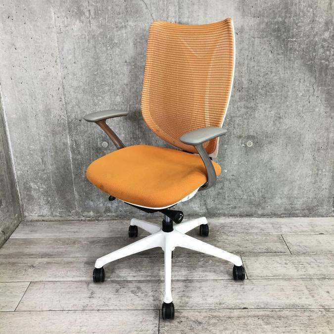 【3脚入荷】【定価約13万円】前傾チルト付き！！高級高機能チェア！■オカムラ/サブリナ (Sabrina)/ライトグリーン/背もたれメッシュ　※固定肘　中古　高級チェア　在宅ワーク　ホワイトフレーム　オレンジ
                        サブリナ
                                    中古
            