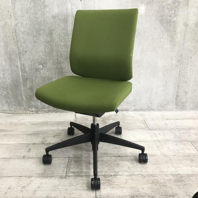 【中古】ウィザード2 コクヨ/KOKUYO 肘無ローバックチェア 465656 - 中古オフィス家具ならオフィスバスターズ