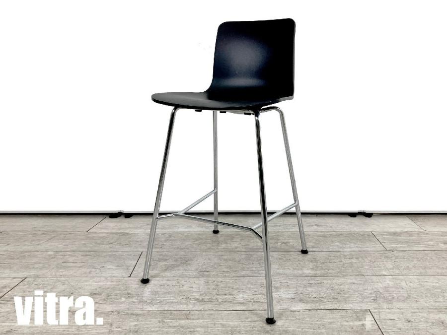 vitra/ヴィトラ　HAL / ハル スツール ミディアム　ハイチェア 　ジャスパーモリソン　ブラック　hhstyle
                        その他シリーズ
                                    中古
            