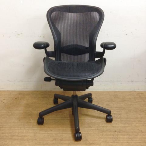 中古】アーロンチェア Herman Miller/ハーマンミラー 肘付ハイバックチェア 466257 - 中古オフィス家具ならオフィスバスターズ