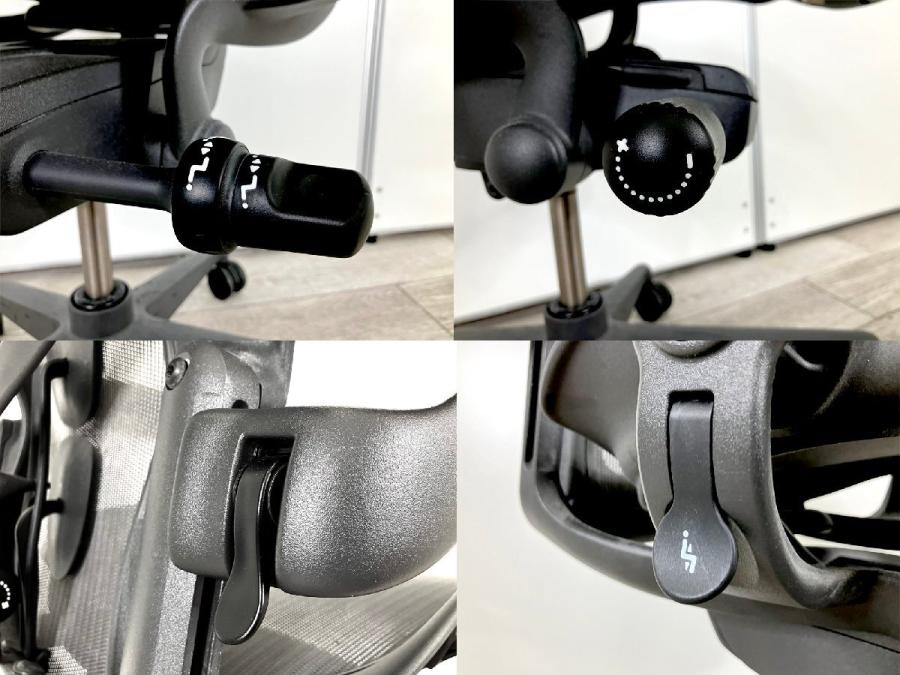 中古】アーロンチェア Herman Miller/ハーマンミラー 肘付