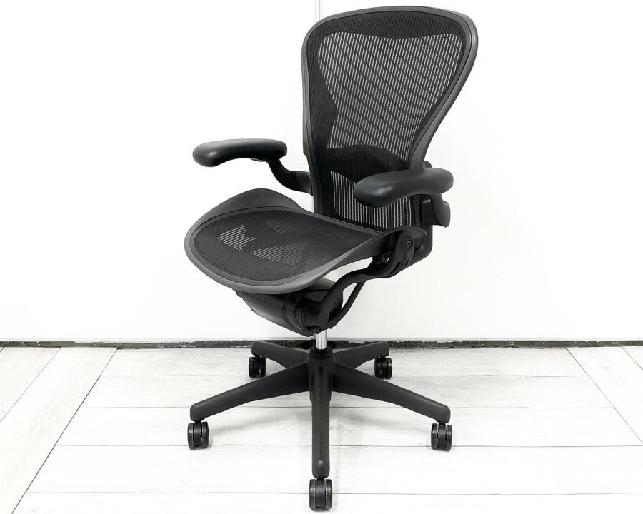 【中古】アーロンチェア Herman Miller/ハーマンミラー 肘付ハイバックチェア 466747 - 中古オフィス家具ならオフィスバスターズ