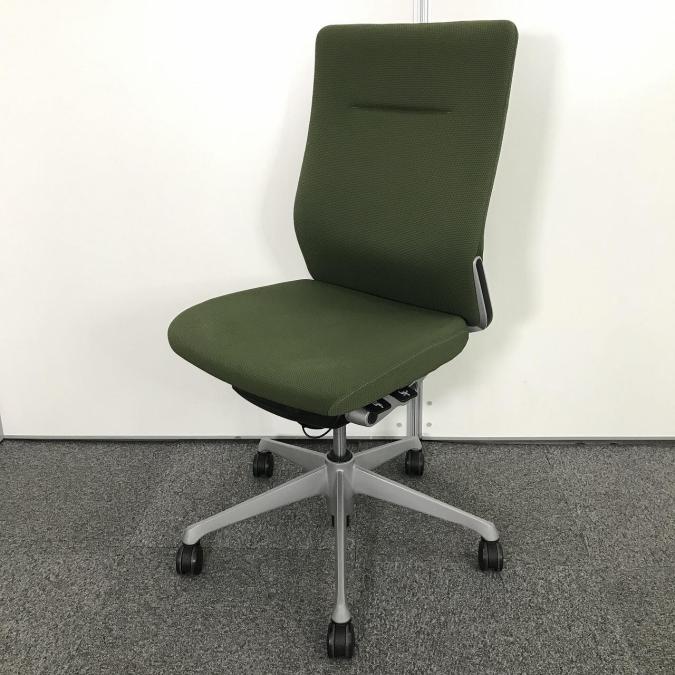 【在庫入替セール品！】【厚めのクッションで快適な座り心地！】■オカムラ（okamura） コーラルチェア　ハイバック　肘無　■クッションタイプ　■クロスバック　■ダークグリーン　【訳あり品】※エンブレム無【弊社使用欄：A00962917】
                        コーラルチェア
                                    中古
            