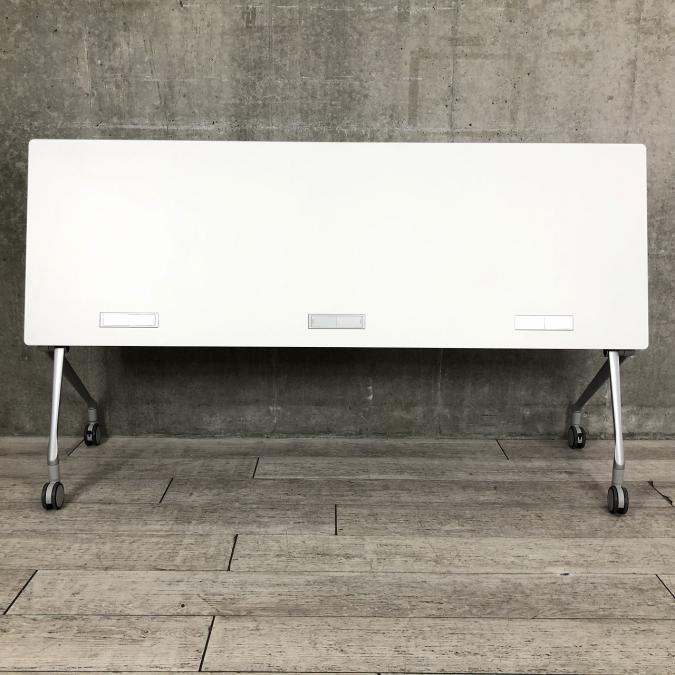 中古】インターアクトNT オカムラ/okamura スタックテーブル(長机 