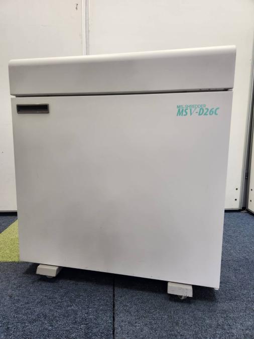 【限定1台】【スリムなのにパワフル！】今、売れてるのは小型シュレッダー！ 明光商会/MSV-D26C
                        MSVシリーズ
                                    中古
            