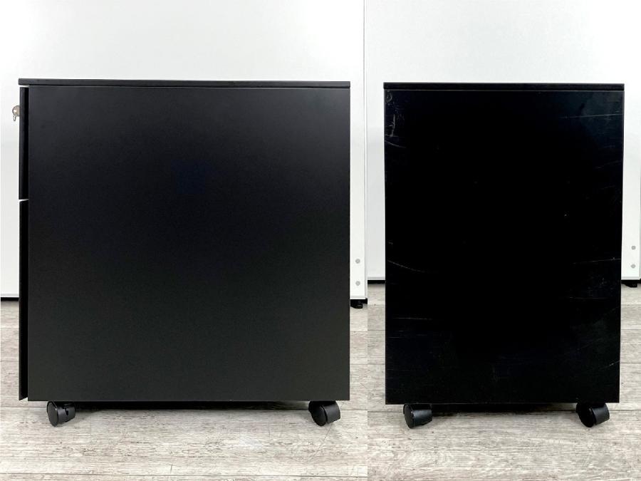Cassina ixc カッシーナ エアフレーム ドロワー　デスクワゴン　黒 Cassina ixc. カッシーナ デスクセット AIR FRAME 3005 DEN/AF