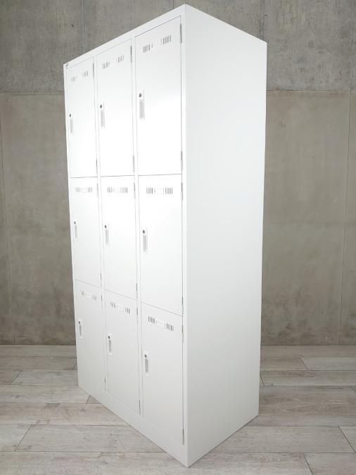 【在庫入替セール品】■生興　SLKシリーズ　SLKロッカー　■ホワイト　　　
■シリンダー鍵　■更衣ロッカー【増員にもオススメ！】
                        ＳＬＫロッカー
                                    中古
            