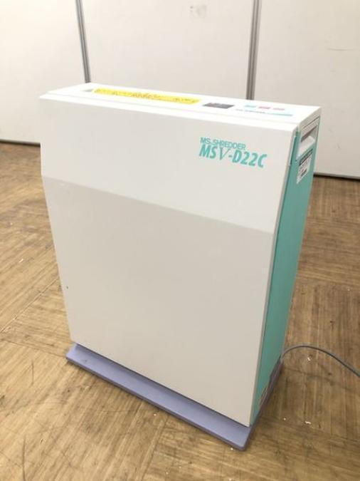 MSV-D22C 明光商会シュレッダー 明光商会 シュレッダー 業務用 MSV-D22C（最大10枚細断、くず