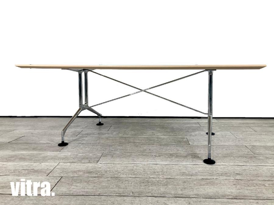 【中古】メタル サイド テーブル vitra/ヴィトラ ミーティングテーブル（会議机） 468845