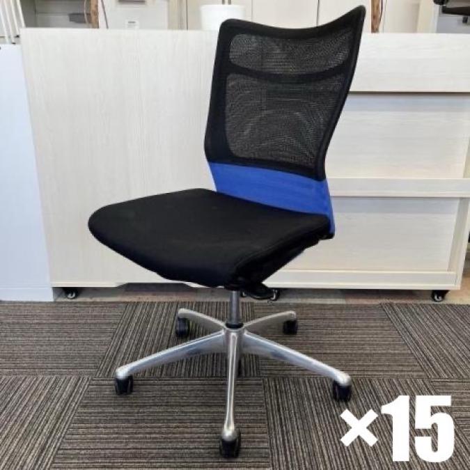 【メッシュのチェアを15脚セット販売！】メーカー品　オカムラ　Okamura　フィーゴ　feego　格安　高品質　チェア　オフィスチェア　ワークチェア　椅子　事務椅子　仕事　PC　姿勢　リクライニング　福岡　佐賀　長崎　大分　熊本　宮崎　鹿児島　沖縄　九州　まとめ買い　入れ替え　買い替え　レイアウト変更　増員　office chair　desk chair　reasonable
                        フィーゴメッシュチェア
                                    中古
            