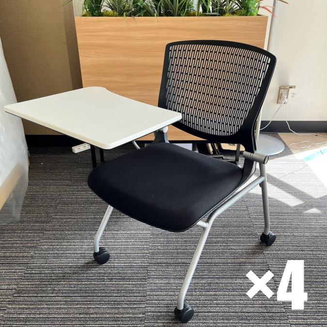 【南】【スタッキングチェアの4脚セット販売！】メーカー品　オカムラ　Okamura　グラータ　Grata　格安　高品質　チェア　ミーティングチェア　ネスティングチェア　オフィスチェア　ワークチェア　椅子　事務椅子　会議　講義　学校　買い替え　入れ替え　福岡　佐賀　長崎　大分　熊本　宮崎　鹿児島　沖縄　九州　office chair　desk chair　reasonable　simple
                        グラータチェア
                                    中古
            