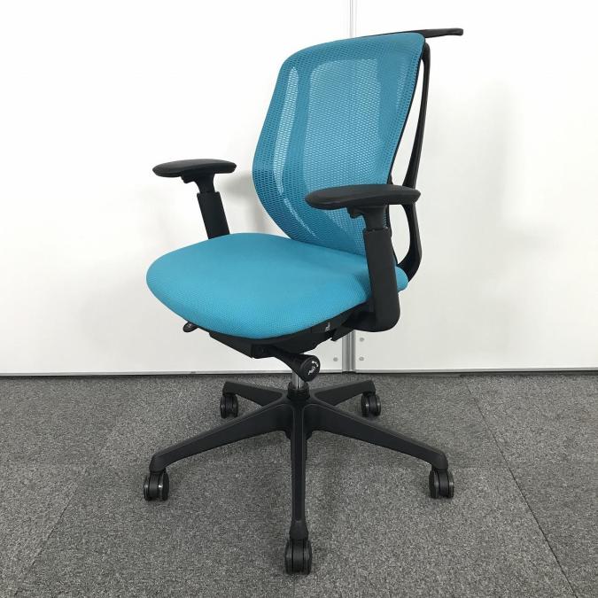 中古】シルフィーメッシュ オカムラ/okamura 肘付ローバックチェア 469160 - 中古オフィス家具ならオフィスバスターズ