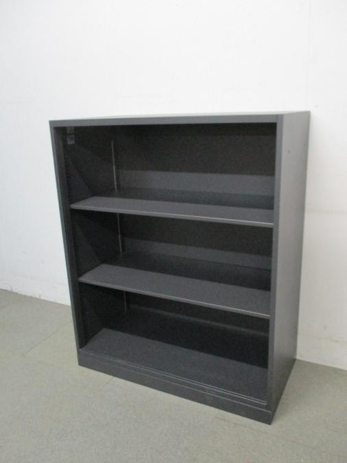 【在庫入れ替え】【スタイリッシュなブラックカラー！】■イトーキ製　オープン書庫
                        エスキャビネット
                                    中古
            