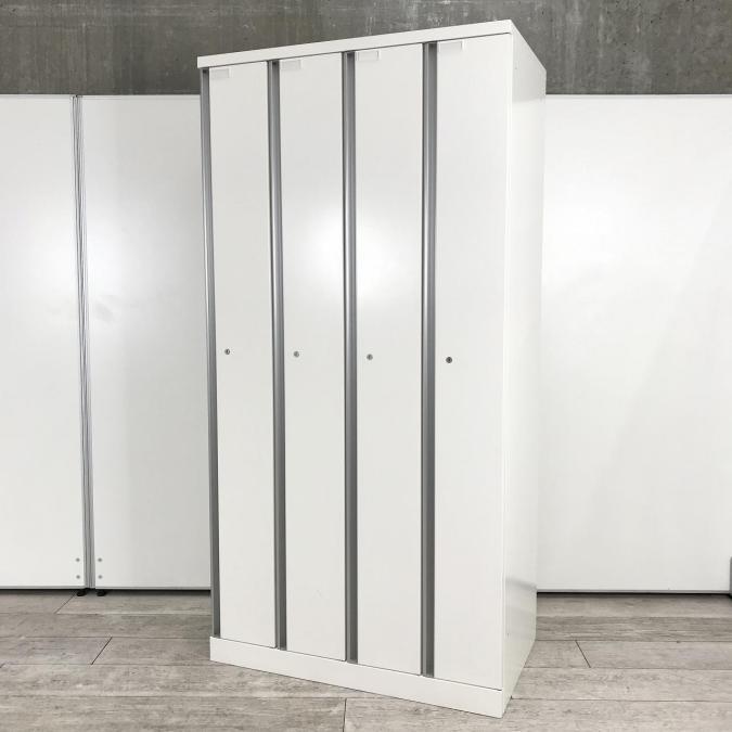 【上質でスタイリッシュなデザイン！シルバーの取っ手はどこからでも開閉操作可能で使いやすい！シリンダー鍵の4人用ロッカー入荷！】■オカムラ/SWシリーズ/ホワイト　シリンダー鍵　【増員にもオススメ！】
                        SWシリーズ
                                    中古
            