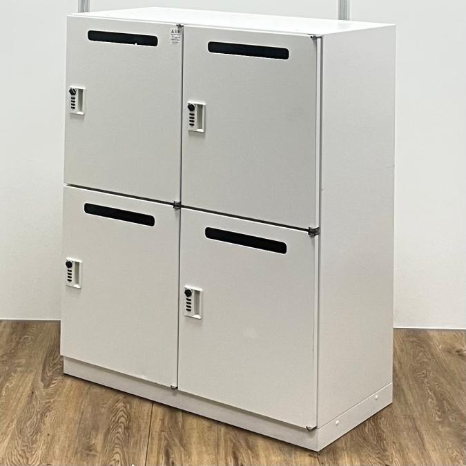 【中古】シンラインロッカー HCN-109HFR-W イトーキ/ITOKI 4人用パーソナルロッカー 469625 - 中古オフィス家具なら ...