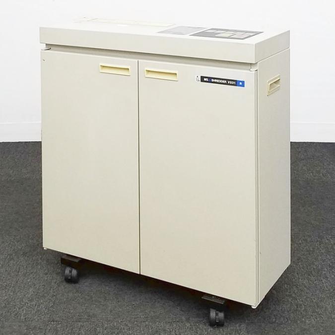 【1台入荷】/明光商会製の業務用シュレッダーが入荷！/中古/シュレッダー/OA機器/精密機械/セキュリティ/個人情報保護法/V231-R
                        Vシリーズ
                                    中古
            