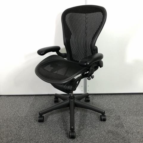 【中古】アーロンチェア Herman Miller/ハーマンミラー 肘付ハイバックチェア 470611