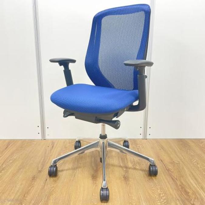 中古】シルフィーメッシュ オカムラ/okamura 肘付ハイバックチェア 