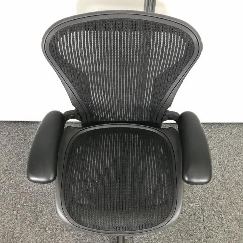 【中古】アーロンチェア Herman Miller/ハーマンミラー 肘付ハイバックチェア 470770