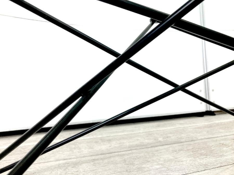 初期イデー　IDÉE O.R.T.F. テーブル　約25年前購入　ガラストップ IDEE O.R.T.F. table / イデー O.R.T.F. テーブル - インテリア