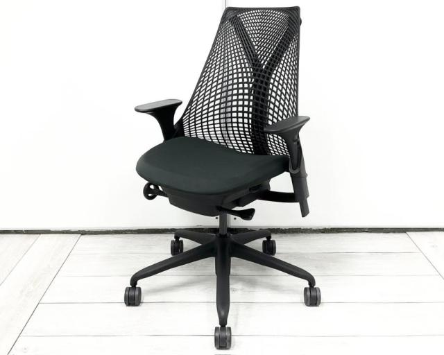 TG060A25◇美品◇ハーマンミラー Herman Miller◇セイルチェア◇可動肘◇前傾チルト◇オフィスチェア◇神奈川県横浜市瀬谷区発 手渡し可  - 家具、インテリア