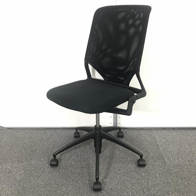 【世界各国で多数のデザインアワードを受賞！】■Vitra(ヴィトラ)　MEDAⅡ(メダ2チェア)　ブラック　【☆訳あり特価品】※昇降ガス弱めのためお安く　★6
                        メダ２チェア
                                    中古
            