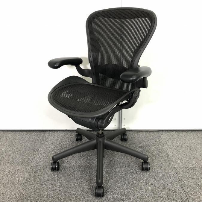 中古】アーロンチェア Herman Miller/ハーマンミラー 肘付ハイバックチェア 471357 - 中古オフィス家具ならオフィスバスターズ