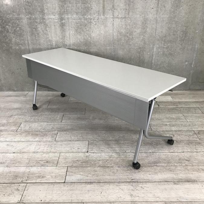 【商品入替セールあと1台！】定番ニューグレー天板＆片付け楽々キャスター付サイドススタックテーブル◆オカムラ製☆★大特価セールはこちらのキーワードで検索☆★→→【大放出】
                        ネスティア
                                    中古
            