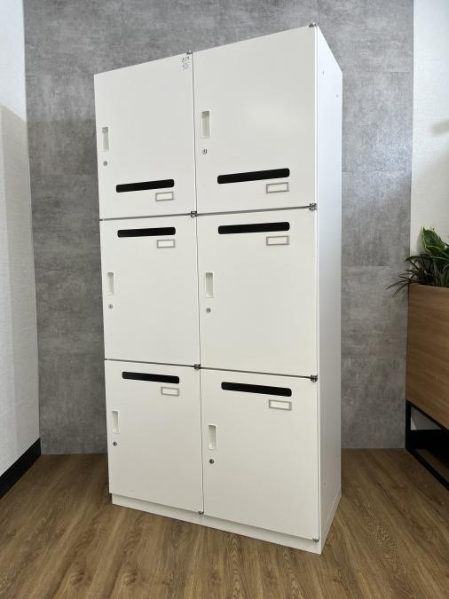 【6人用パーソナルロッカー！】メーカー品　イトーキ　ITOKI　シンライン　THIN LINE　格安　高品質　ロッカー　パーソナルロッカー　投函口　オフィス　シリンダー鍵　鍵付き　書類　書類保管　更衣室　福岡　佐賀　長崎　大分　熊本　宮崎　鹿児島　沖縄　九州
                        シンラインロッカー
                                    中古
            