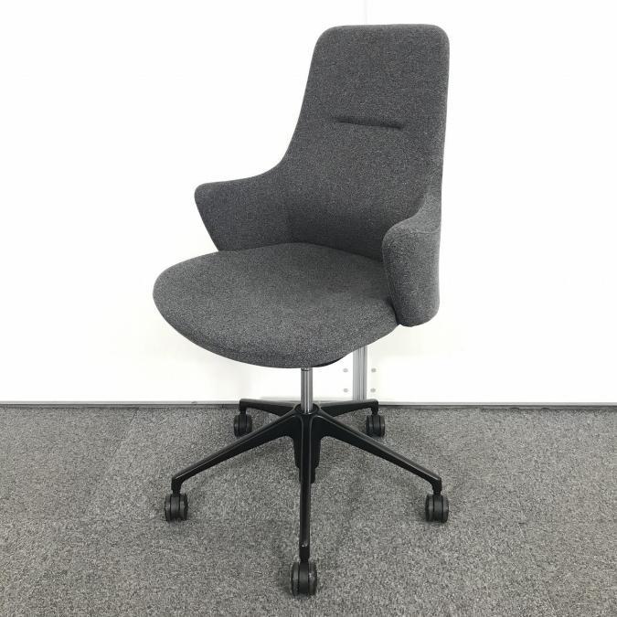 【西】【座り心地◎】【カジュアルだけど機能的！】【働きやすく、居心地の良いオフィスへ】オカムラの新シリーズ！■Lives（ライブス）　ワークチェア　2021年製　okamura（オカムラ）■ハイバック　■ダークグレー　ブラック脚【ABW商品】【天神ビッグバン】【天神BBB】【博多コネクティッド】【博多コネクティッドボーナス】
                        ライブス
                                    中古
            