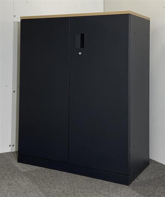 【7台入荷】イトーキ製　エスキャビネット　ブラックカラー　ナチュラル天板　両開き書庫！！
                        エスキャビネット
                                    中古
            