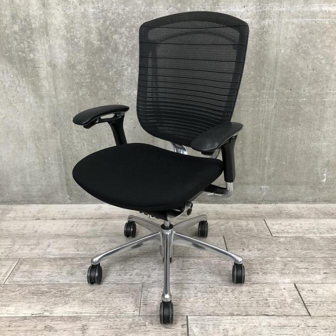 【西】【先行予約商品】【激レアのグラデーションメッシュ！】【スマートオペレーション機能付きの為、かがまなくても昇降とロック操作が可能！】■オカムラ製　コンテッサ　肘付きハイバックチェア　当商品は、ハンガー付きになります。【天神ビッグバン】【天神BBB】【博多コネクティッド】【博多コネクティッドボーナス】
                        コンテッサチェア
                                    中古
            