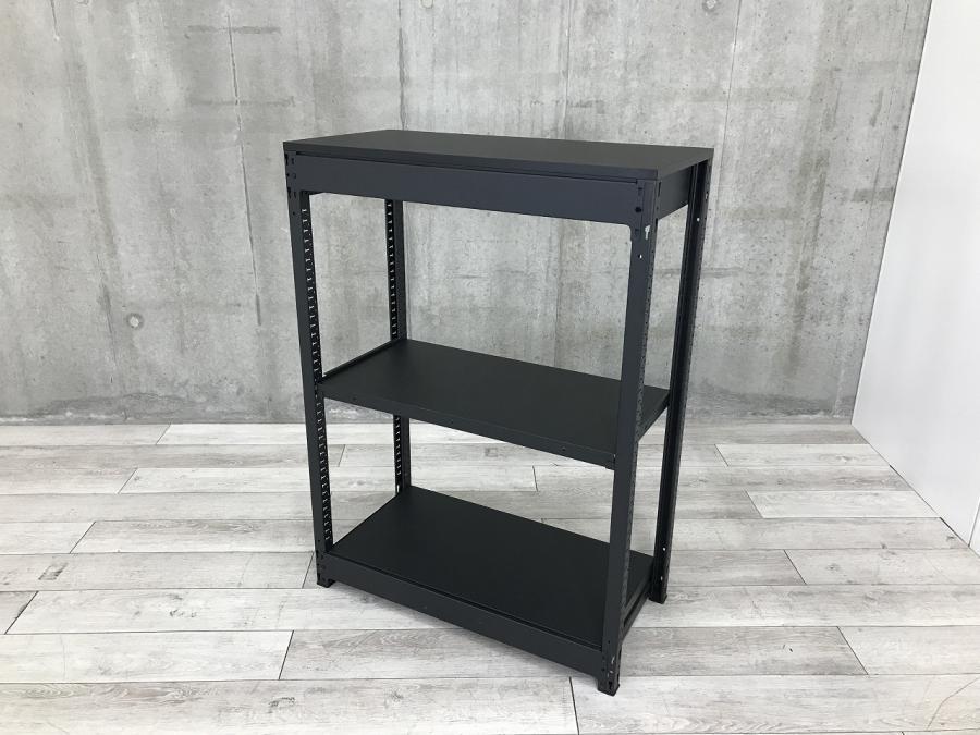 オカムラ OKAMURA スチールラック 中量ラック ボルトレス 8段 オープン 棚