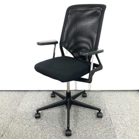 【中古】メダ２チェア 417402HK 　Made in EEC vitra/ヴィトラ 肘付ハイバックチェア 472665