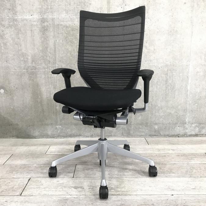 【専門業者にてクリーニング済み！早い者勝ちです！】オカムラ　バロン　ブラック　アジャストアーム　ハイバック 　シルバーフレーム　　グラデーションサポートメッシュ
                        バロンチェア
                                    中古
            